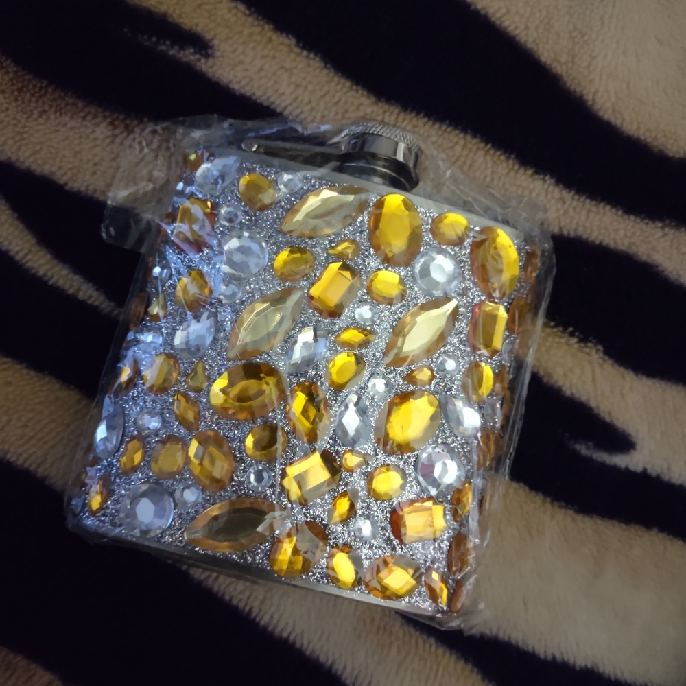 Bedazzled Flask